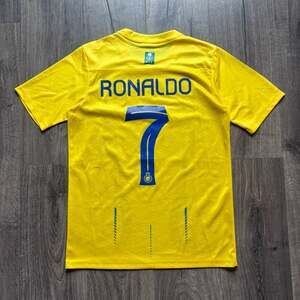 Cristiano Ronaldo Al Nassr Home Jersey 2023/24 Kids XS Yellow